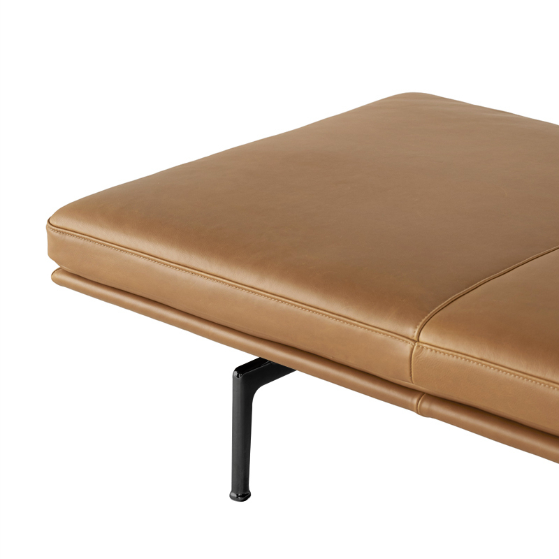 Canapé OUTLINE DAYBED Cognac MUUTO