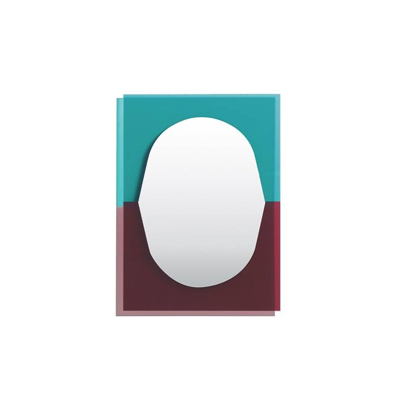 Miroir Miroir WANDER 40x55 Emeraude/ griotte PETITE FRITURE