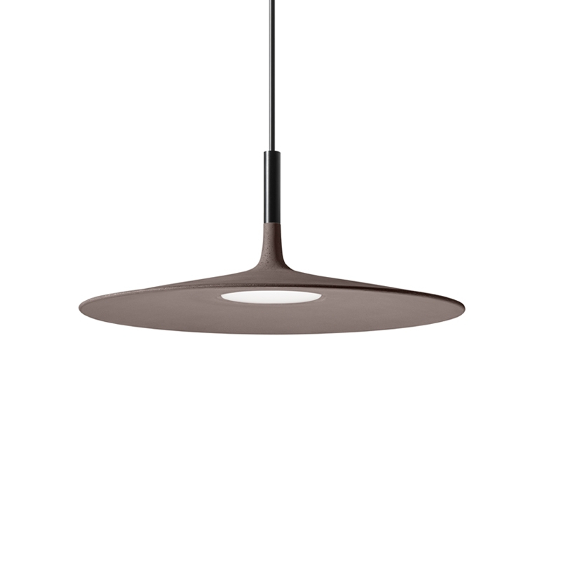 Suspension APLOMB LARGE Marron FOSCARINI