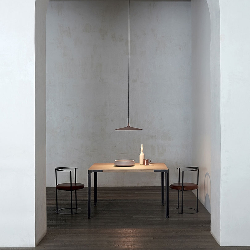 Suspension APLOMB LARGE Marron FOSCARINI