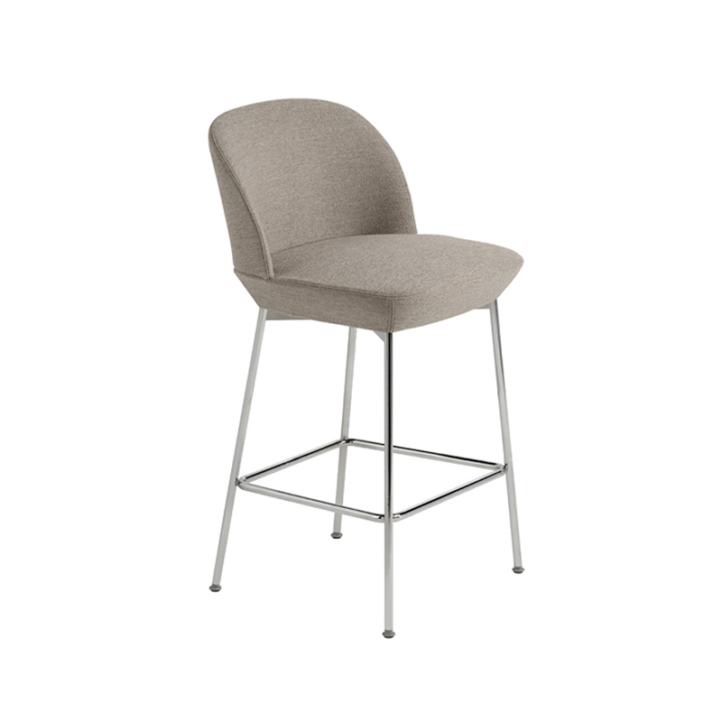 Tabouret haut OSLO Ocean 32/ chrome MUUTO