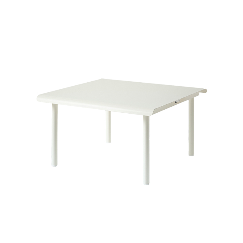 Table basse PATIO 75x75 Blanc pur