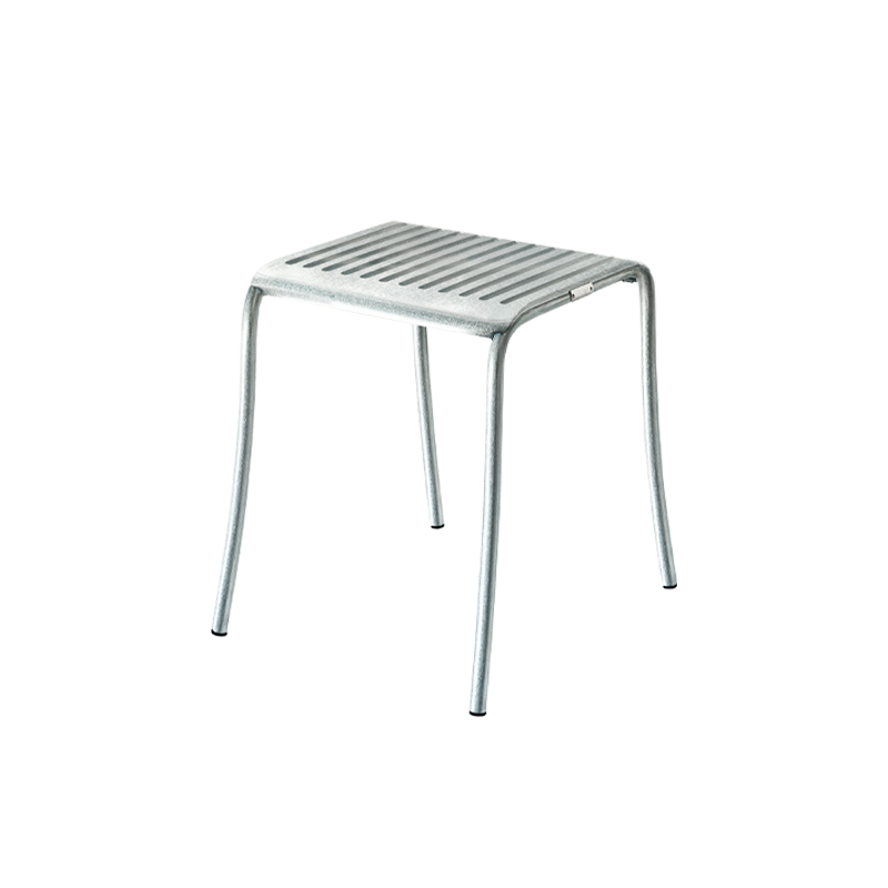 Tabouret extérieur Tabouret PATIO LAMES Brut verni TOLIX