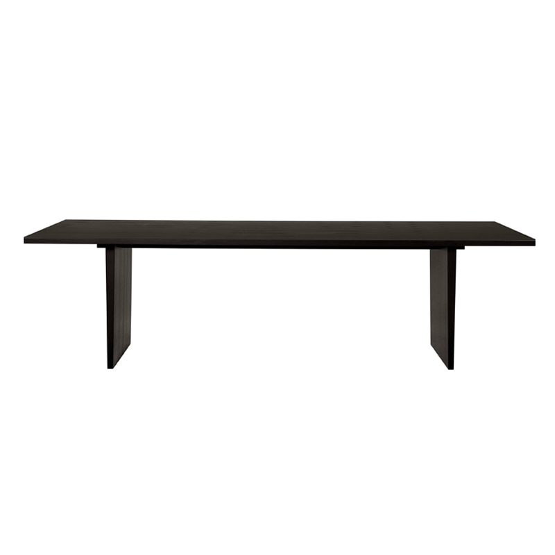 Table PRIVATE Frêne brun noir GUBI