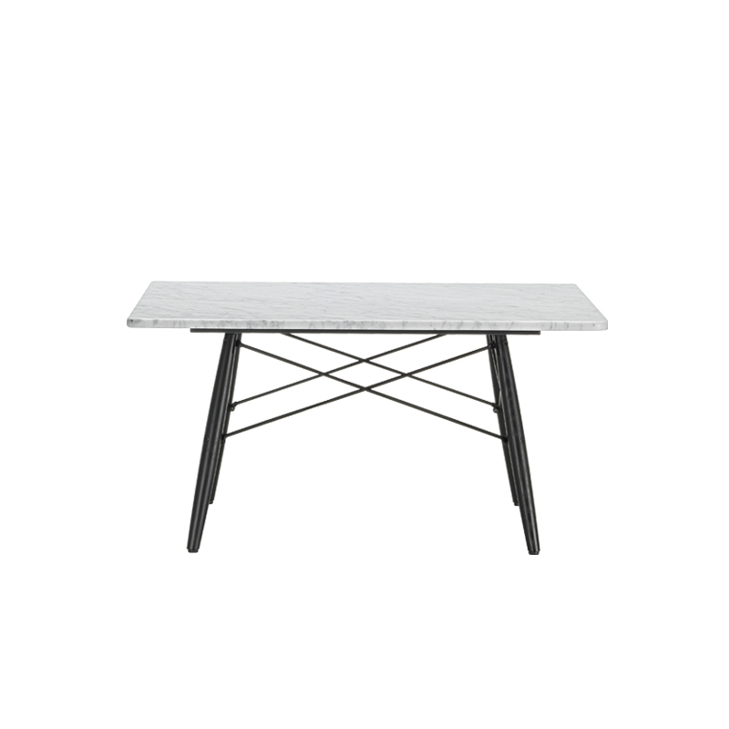 Table basse EAMES COFFEE TABLE 76x76 Blanc VITRA