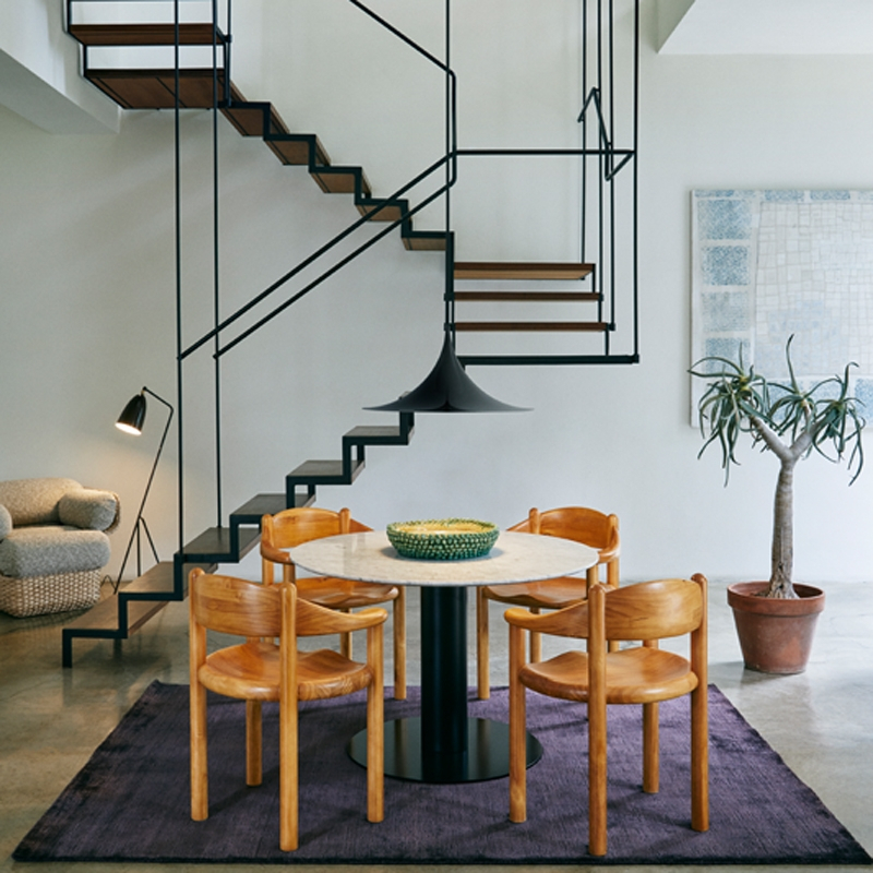 Chaise DAUMILLER Pin doré GUBI