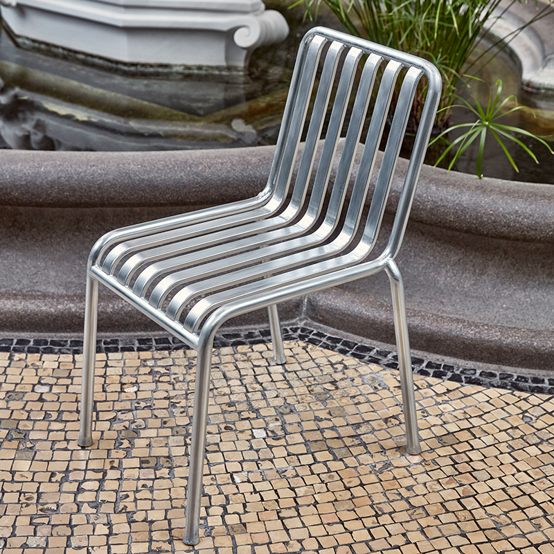 Chaise extérieur PALISSADE Galvanisé HAY