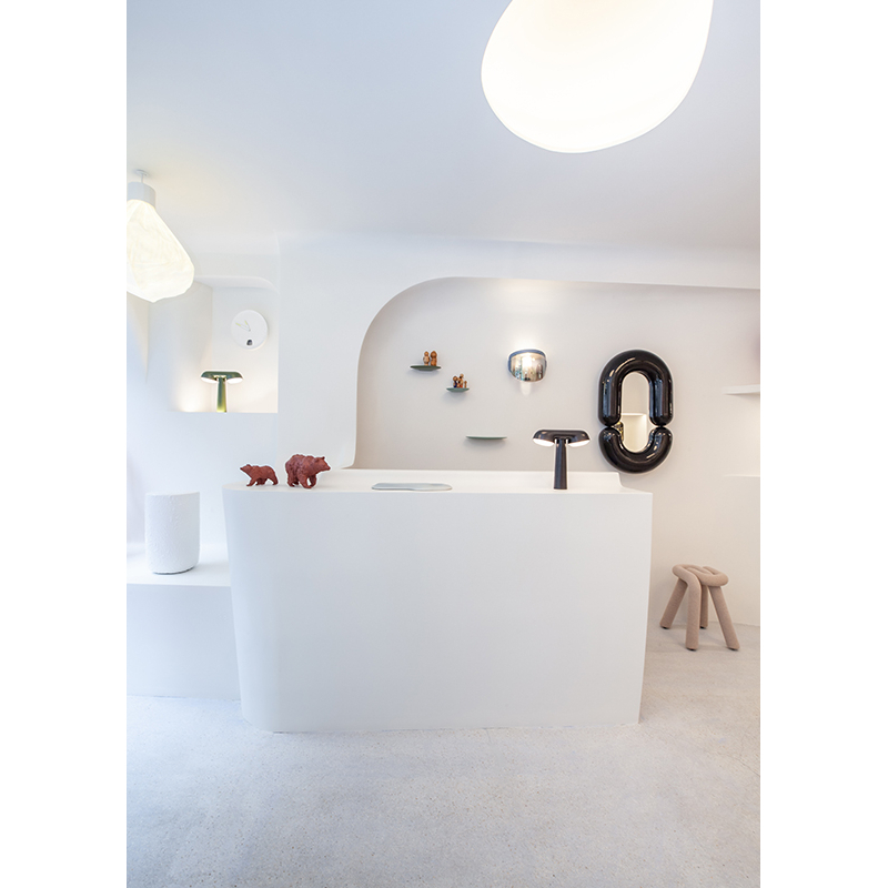 Miroir Miroir ZODIAC M Platine MOUSTACHE