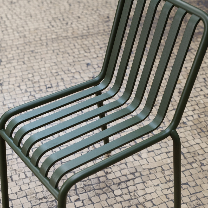 Chaise extérieur PALISSADE Vert olive HAY