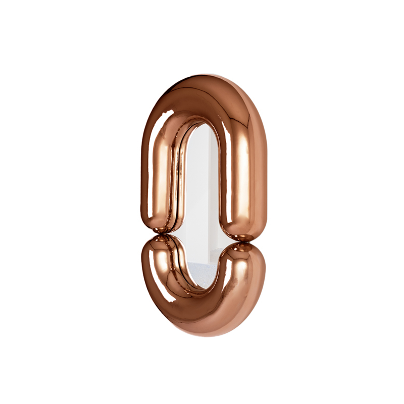 Miroir Miroir ZODIAC M Cuivre MOUSTACHE