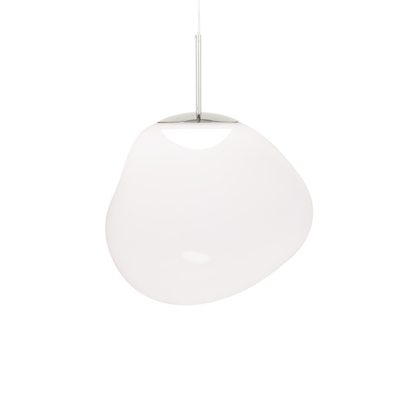 Suspension MELT LED Opalin/ chrome TOM DIXON