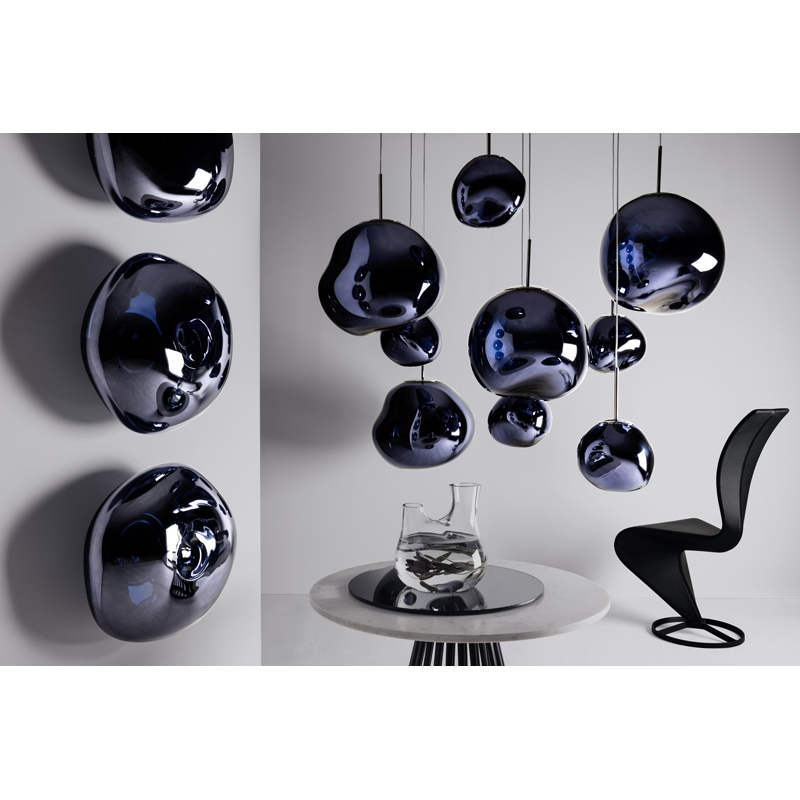Applique MELT SURFACE LED Chrome TOM DIXON