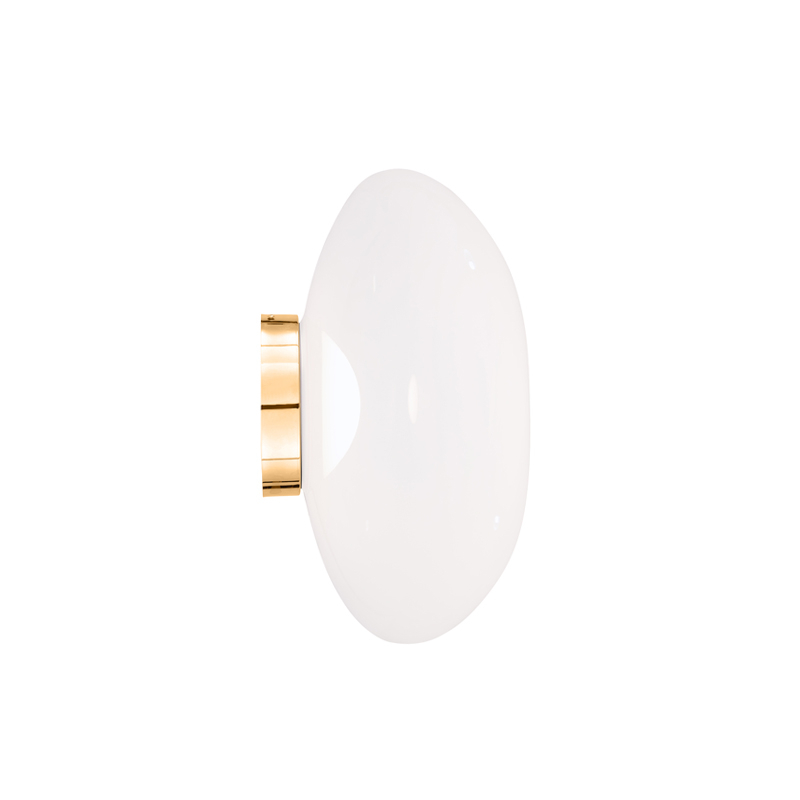 Applique MELT SURFACE LED Opalin/ Or TOM DIXON