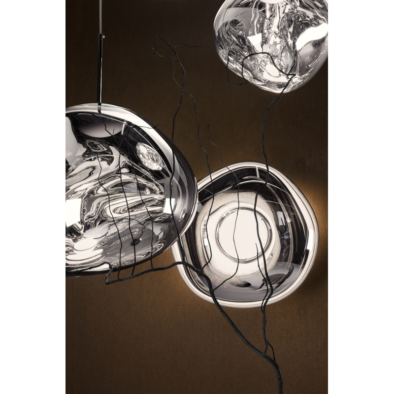 Applique MELT MINI SURFACE LED Fumé TOM DIXON