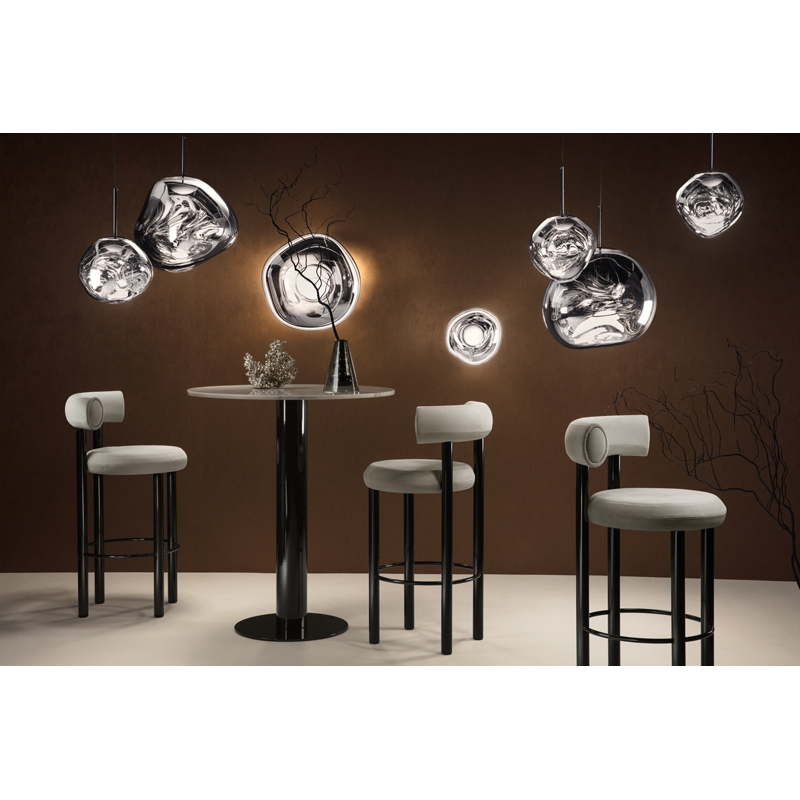 Applique MELT MINI SURFACE LED Fumé TOM DIXON