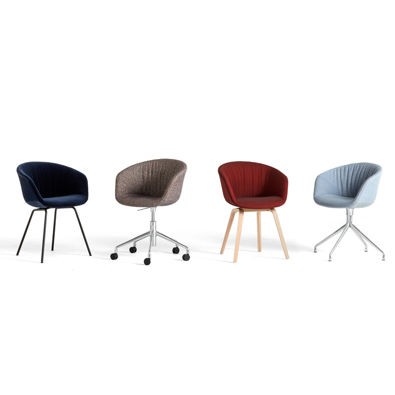 Chaise ABOUT A CHAIR AAC 25 SOFT Remix 173 HAY