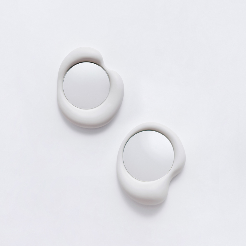 Miroir Miroir INGRES AUGUSTE Blanc MOUSTACHE