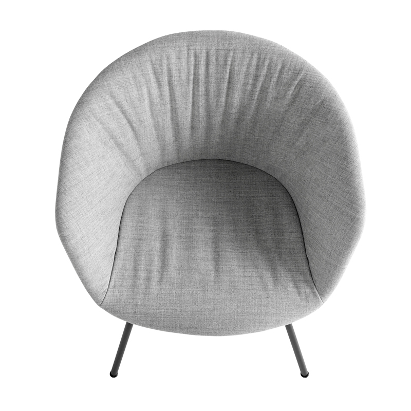 Chaise ABOUT A CHAIR AAC 27 SOFT Remix 123 HAY