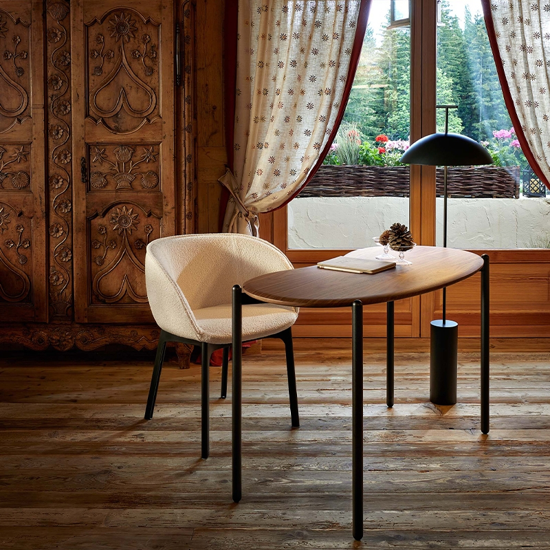 Chaise CHARLA Orsetto Orsetto vert KARTELL