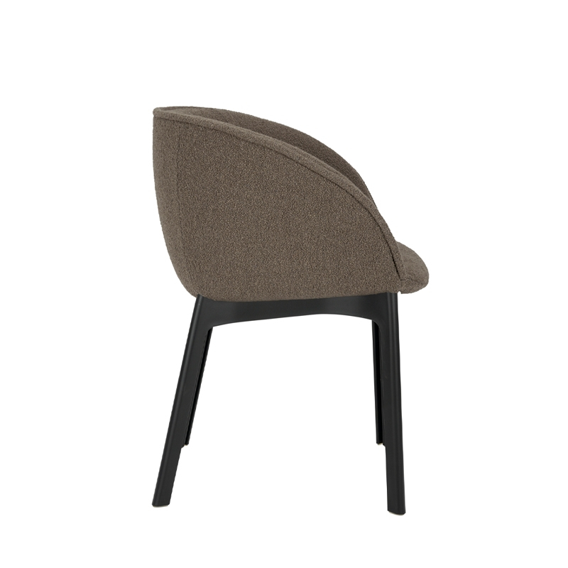 Chaise CHARLA Orsetto Orsetto marron KARTELL