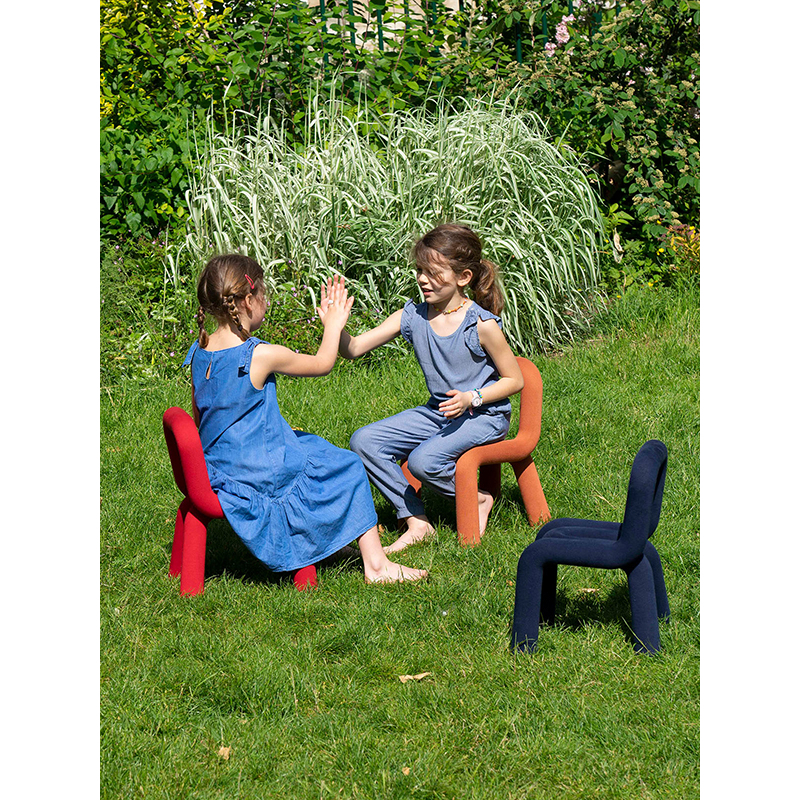 Siège enfant Chaise enfant MINI BOLD Noisette MOUSTACHE