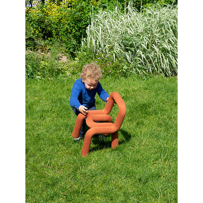 Siège enfant Chaise enfant MINI BOLD Noisette MOUSTACHE