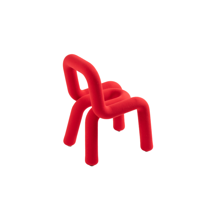 Siège enfant Chaise enfant MINI BOLD Rouge MOUSTACHE