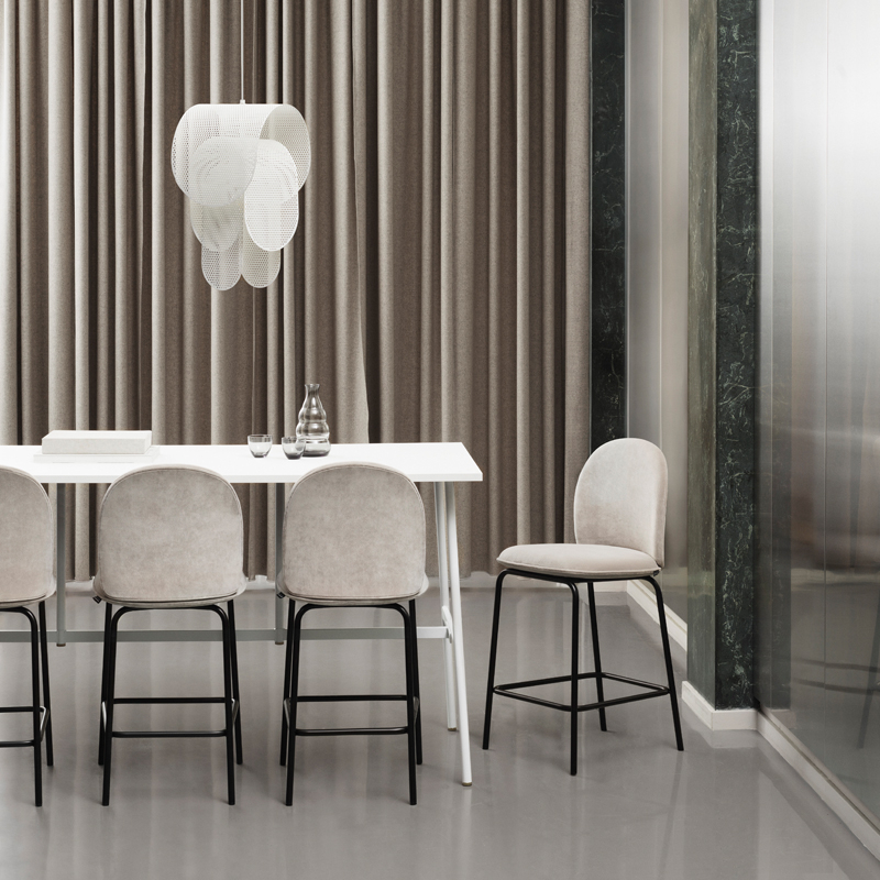 Tabouret haut ACE BAR Gris LDS08 Normann Copenhagen