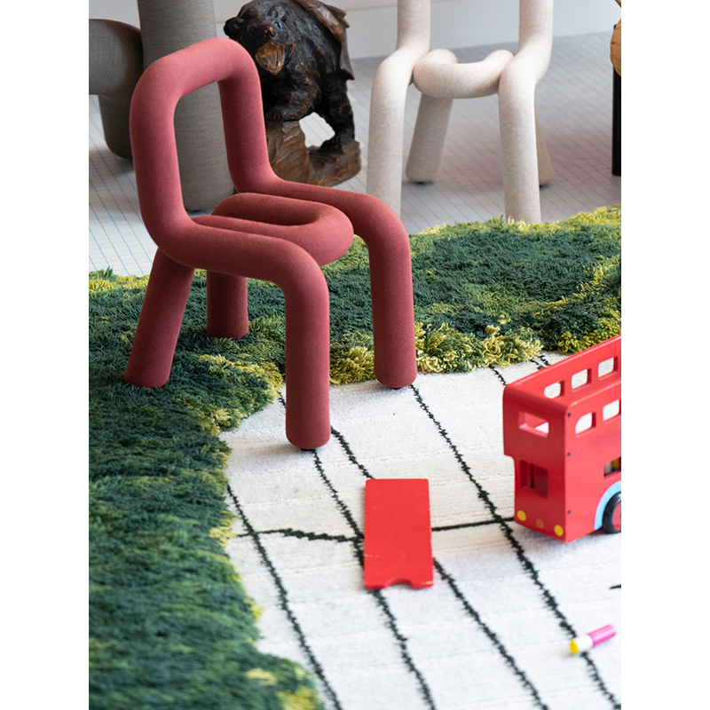 Siège enfant Chaise enfant MINI BOLD Chataigne  MOUSTACHE