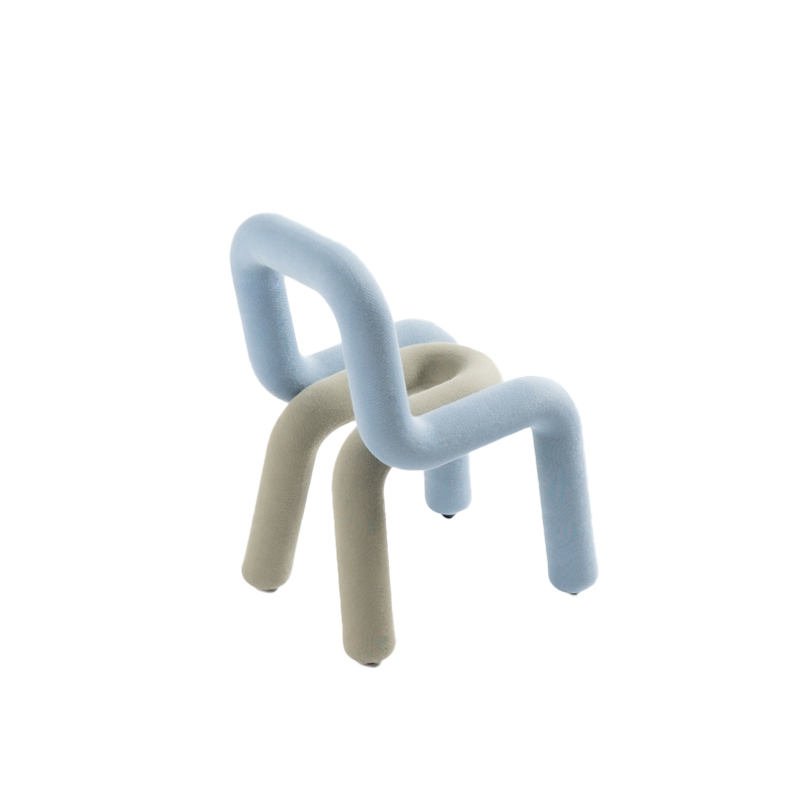 Siège enfant Chaise enfant MINI BOLD Bleu ciel/Sauge MOUSTACHE