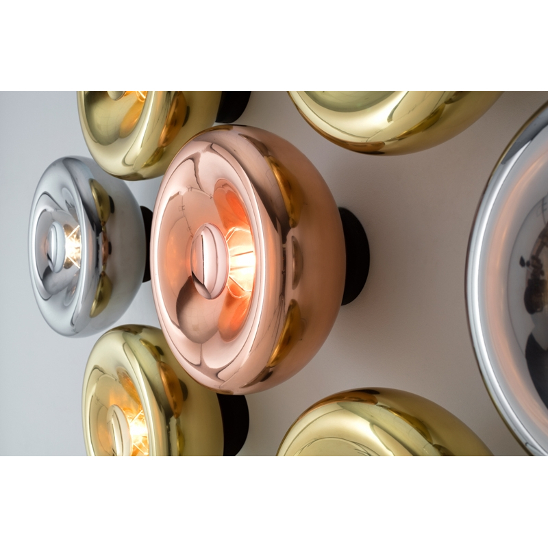 Suspension VOID SURFACE Cuivre TOM DIXON