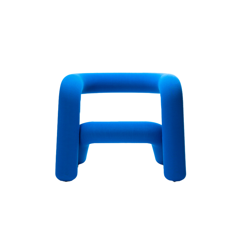 Fauteuil EXTRA BOLD Bleu MOUSTACHE