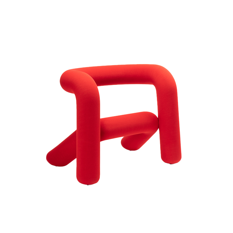 Fauteuil EXTRA BOLD Rouge MOUSTACHE