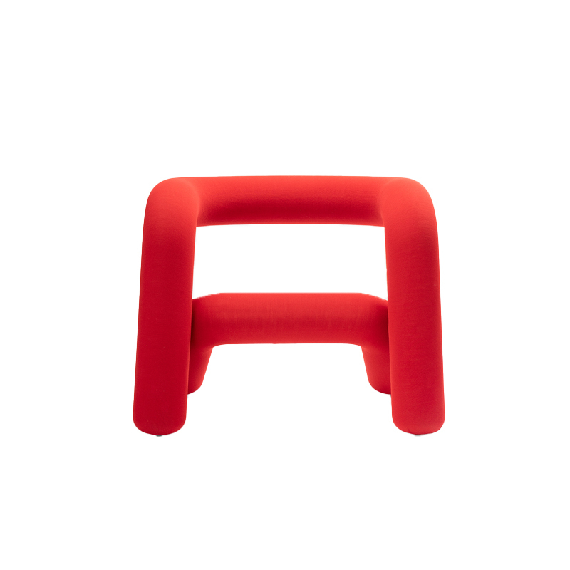 Fauteuil EXTRA BOLD Rouge MOUSTACHE