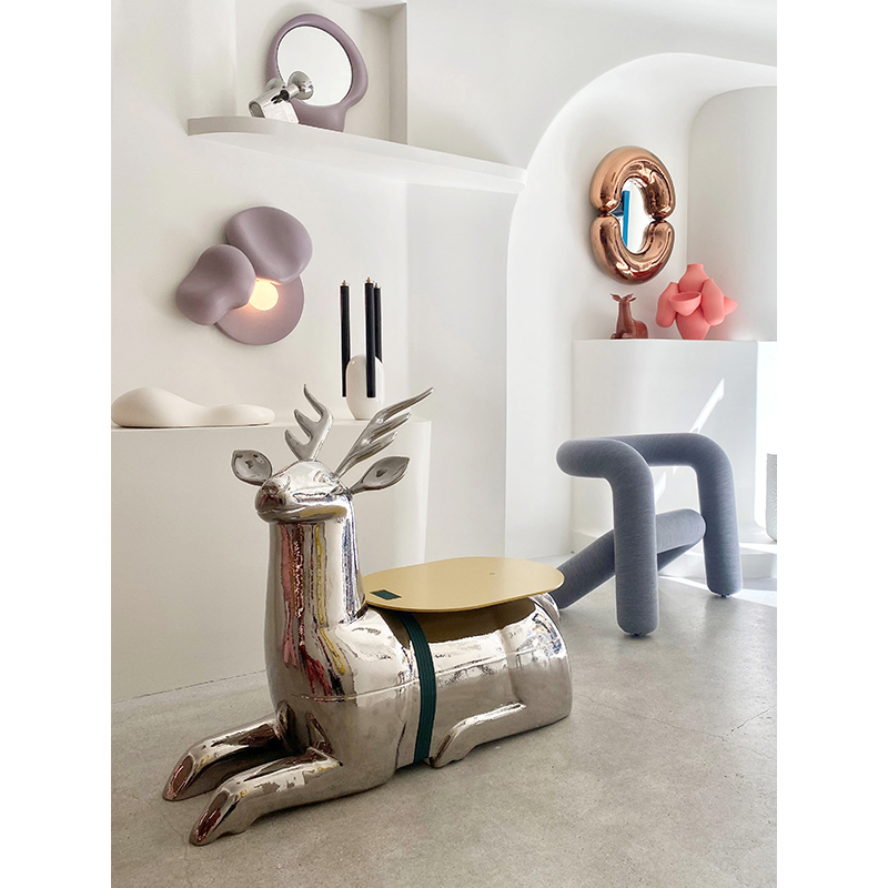 Fauteuil EXTRA BOLD Jaune MOUSTACHE