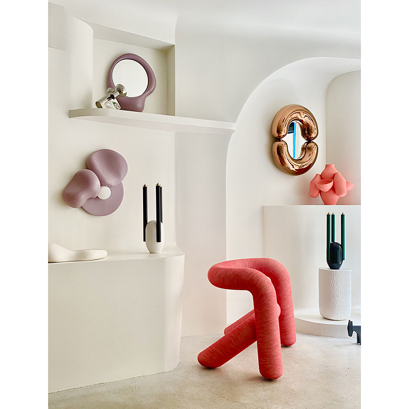 Fauteuil EXTRA BOLD Jaune MOUSTACHE