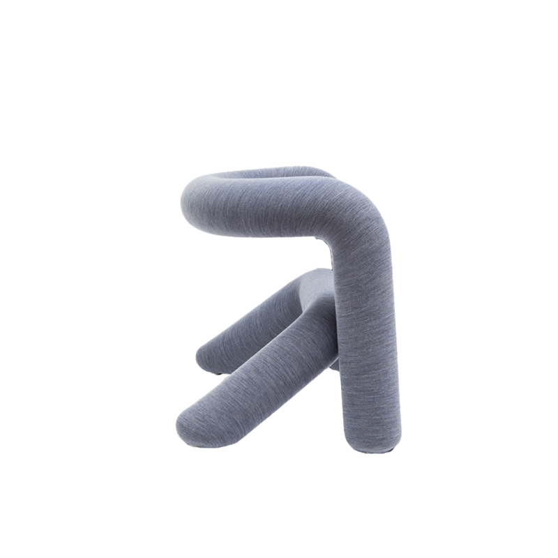 Fauteuil EXTRA BOLD Mélangé gris bleu MOUSTACHE