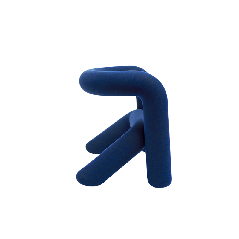 Fauteuil EXTRA BOLD Mélangé bleu vert MOUSTACHE