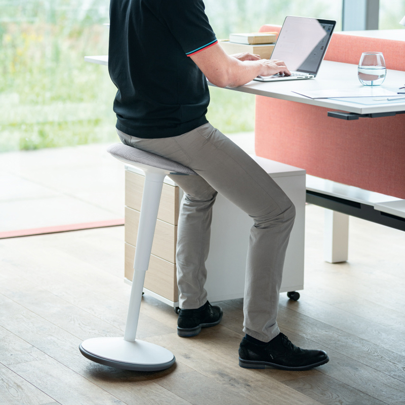 Tabouret SE:FIT Noir SILVERA PRO