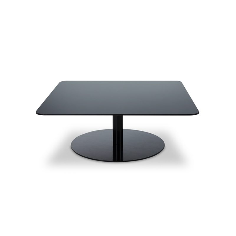 Table basse FLASH Carrée Noir brillant TOM DIXON
