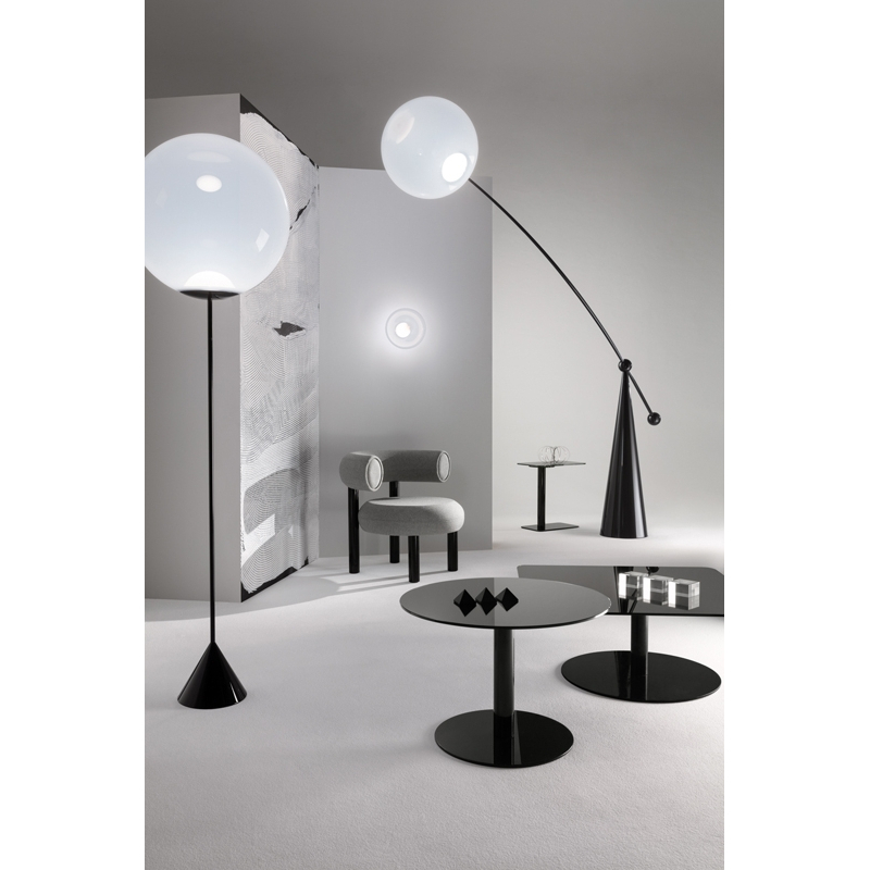 Table d'appoint guéridon FLASH Rectangle Laiton TOM DIXON