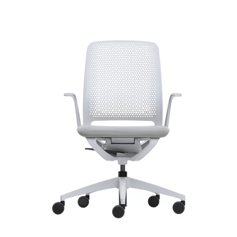Fauteuil de bureau SE:MOTION assise rembourrée Gris clair 60011/ structure gris clair SILVERA PRO