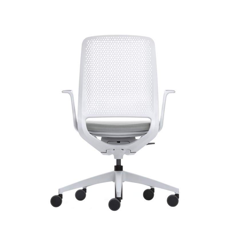 Fauteuil de bureau SE:MOTION assise rembourrée Gris clair 60011/ structure gris clair SILVERA PRO