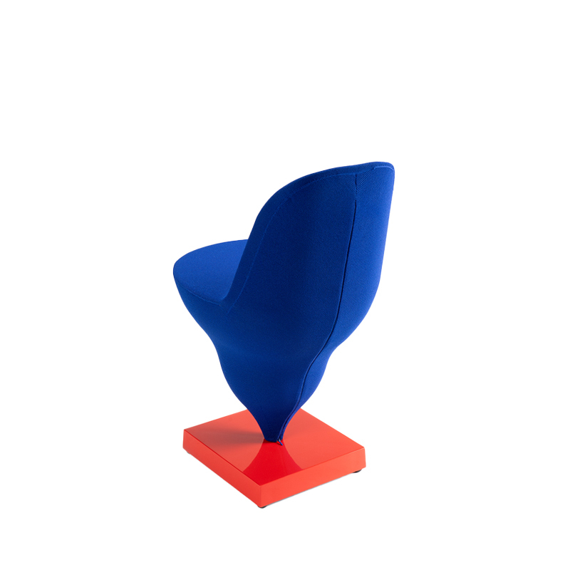 Chaise GELATO Blueberry/ base rouge MOUSTACHE
