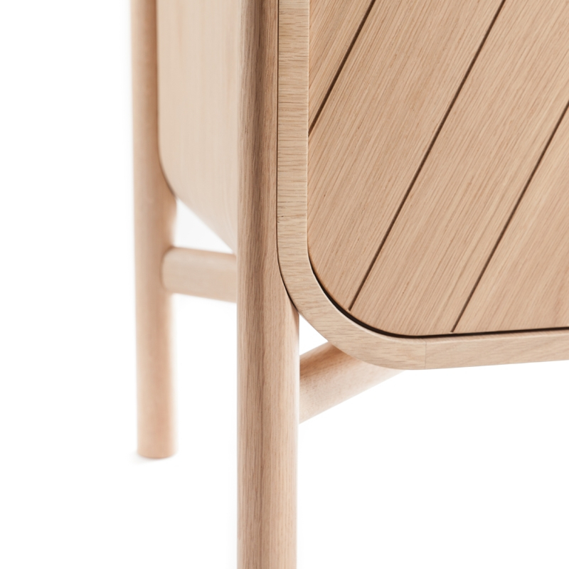 Meuble de rangement Buffet MARIUS L 155 Chêne HARTO