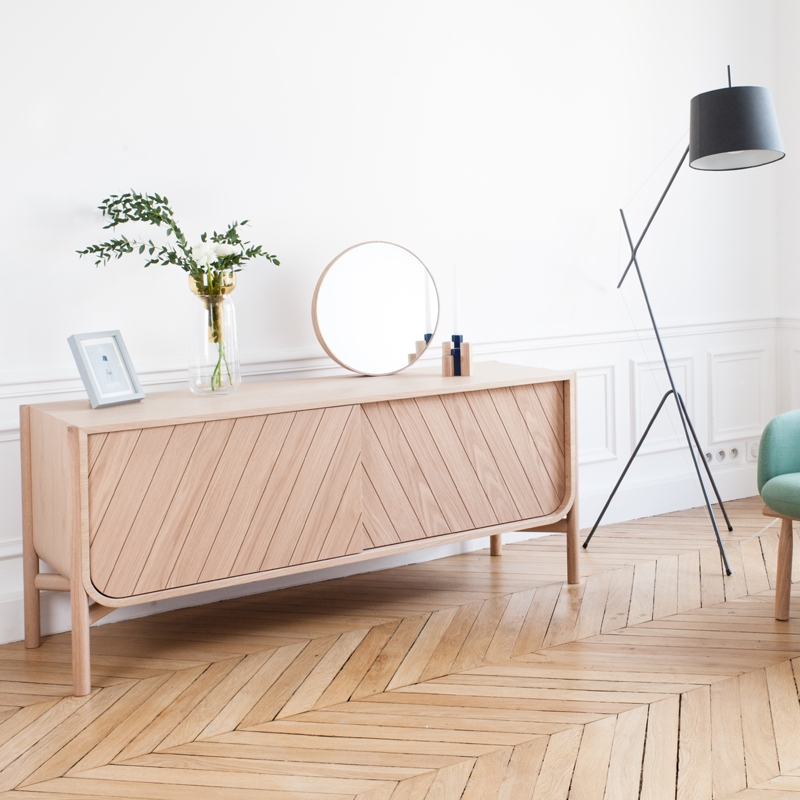 Meuble de rangement Buffet MARIUS L 155 Chêne HARTO