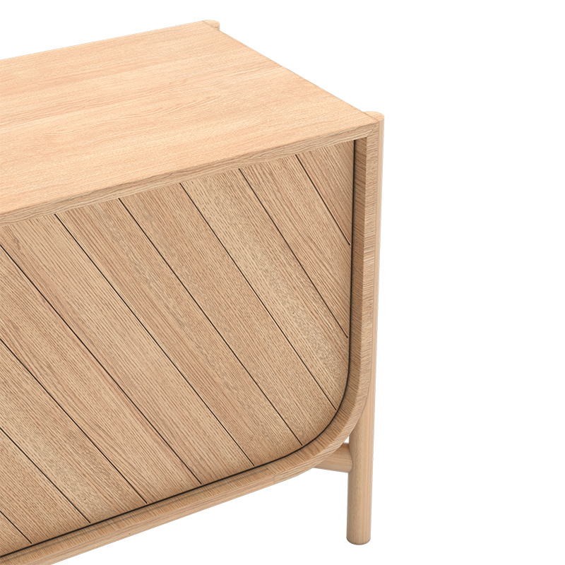 Meuble de rangement Buffet MARIUS L 155 Chêne HARTO
