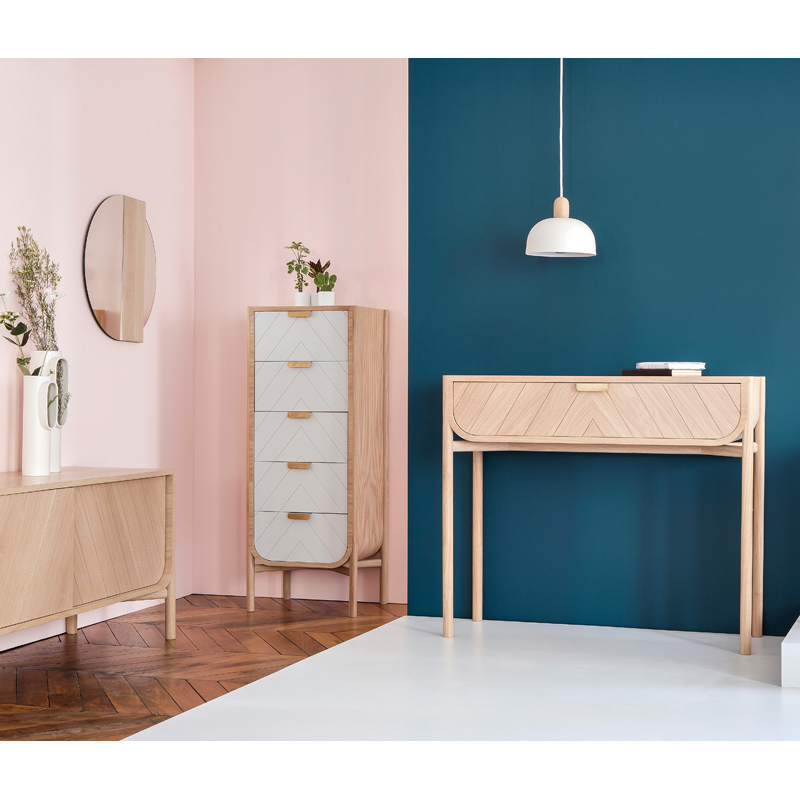 Meuble de rangement Buffet MARIUS L 155 Chêne HARTO