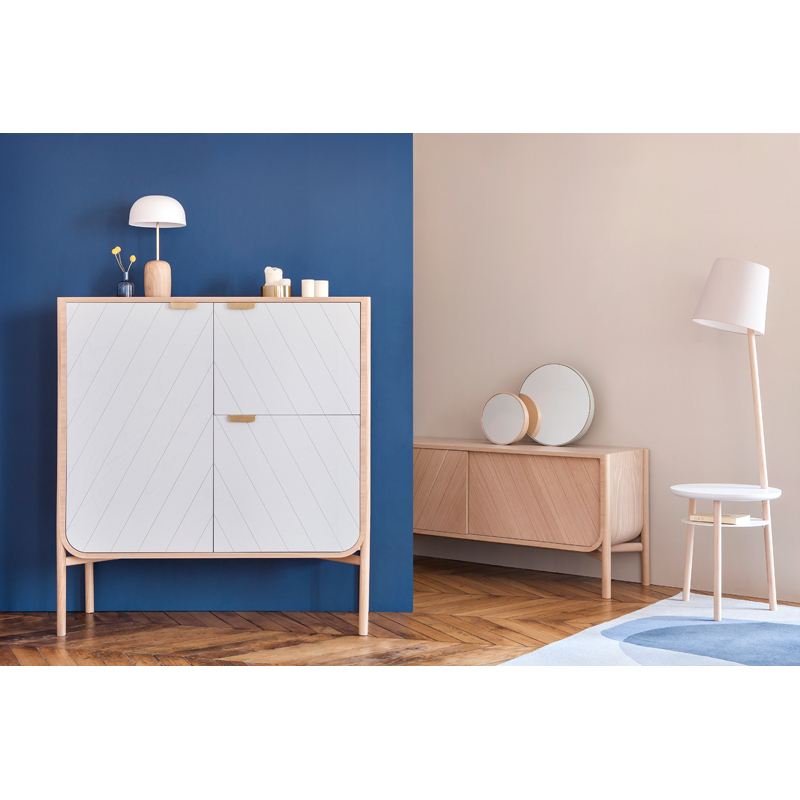 Meuble de rangement Buffet MARIUS L 155 Chêne HARTO