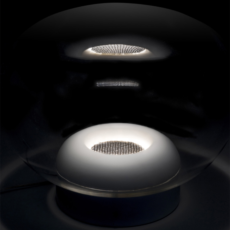 Lampe à poser LA MARIÉE Blanc/Transparent STILNOVO